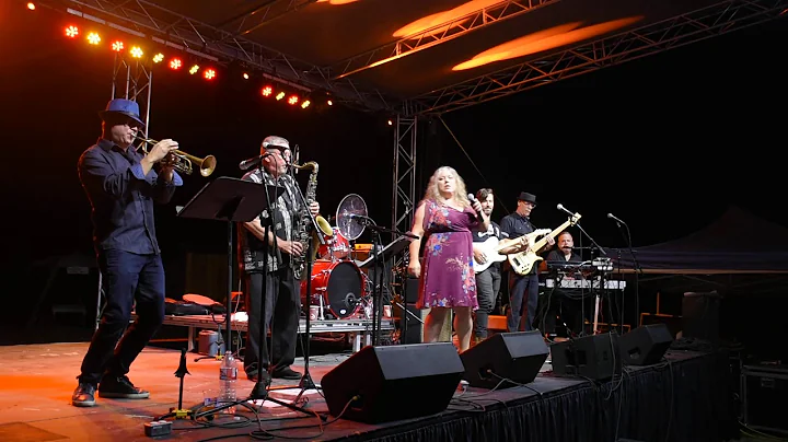 Rae Gordon Band at Pine Fest in Halfway Oregon