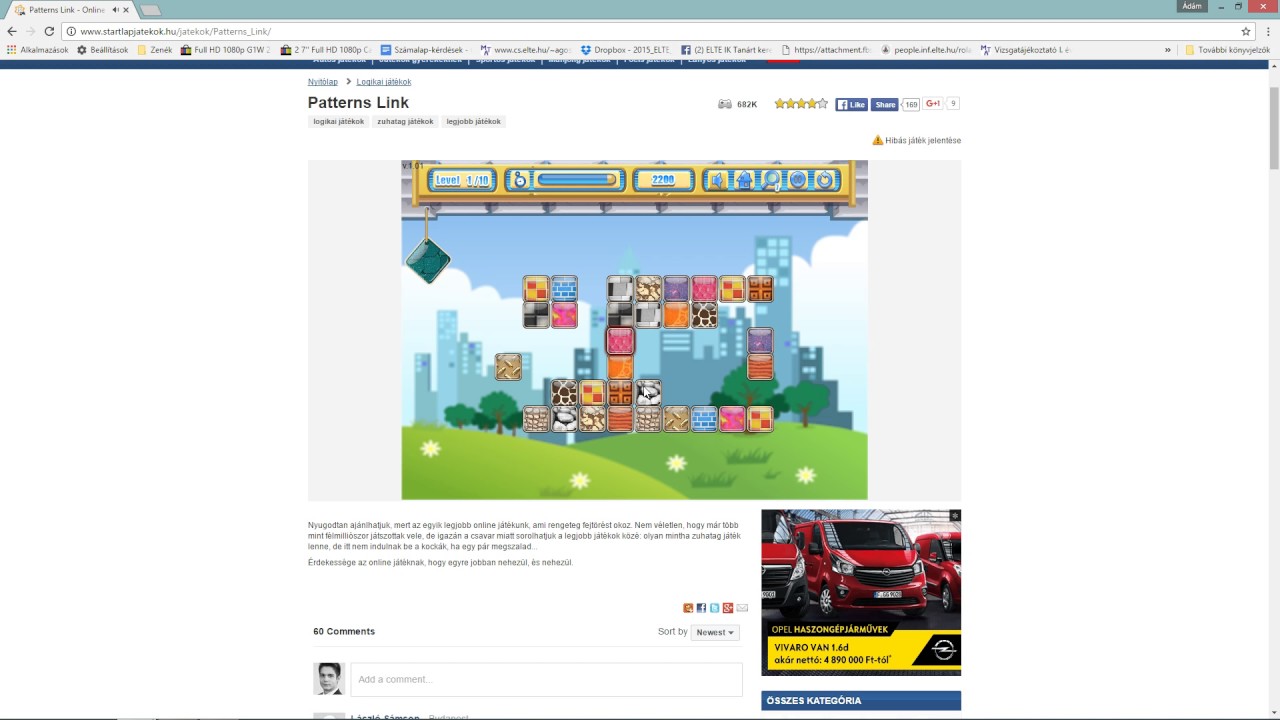 Pattern Link Game Játszunk a Patterns Link játékkal - YouTube