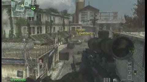 Modern Warfare 3: No scope cross the map