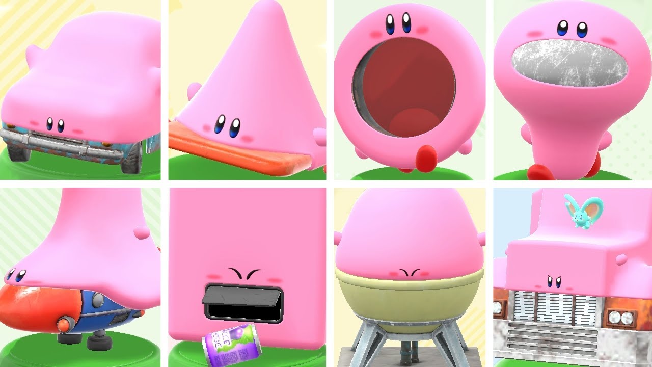 Kirby's Mouthful Mode Abilities, Ranked