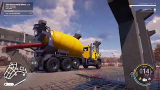 Construction Simulator Tren İstasyonu Ek Binası İnşaatı Beton Döktük