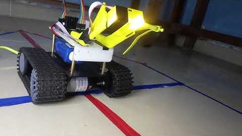 Implementation of a Camera Sensor Pixy 2 CMUcam5 to A Two Wheeled Robot to Follow Colored Object