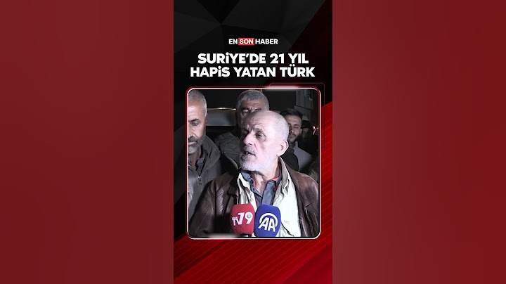 Suriye'de 21 yıl hapis yatan Türk #shorts