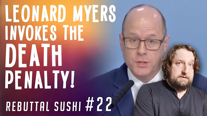 Leonard Myers invokes the death penalty!