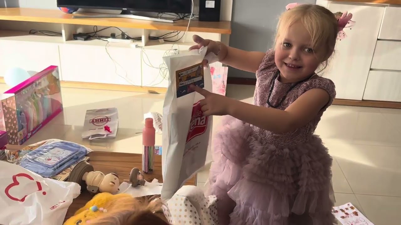 Распаковка подарков 