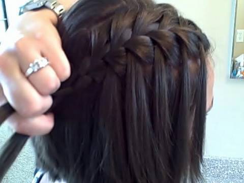 Waterfall Braid (Self) | Cute Girls Hairstyles