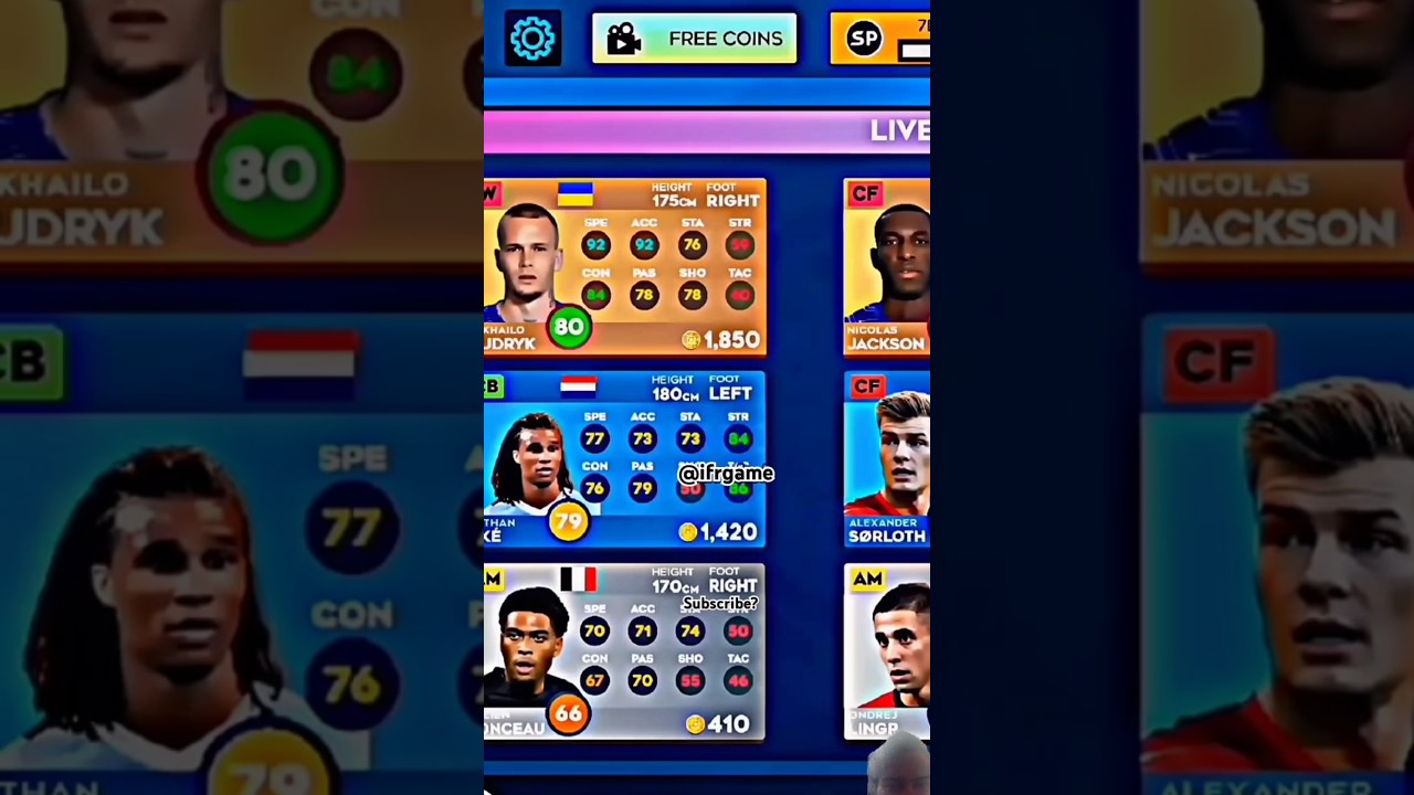 DLS 25! Mudryk!  Jakson!  Antony! ☠️☠️ 