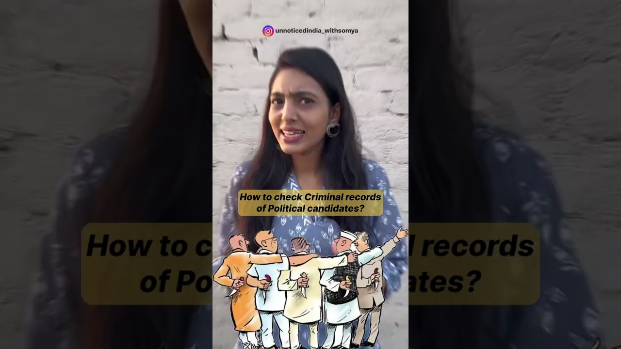 Day03: How to check Criminal Records of Political Candidates of Lok Sabha Election 2024?