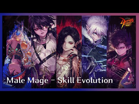 Male Mage - Skill Evolution