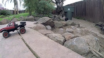WPL C14 Kit - All stock crawling some rocks