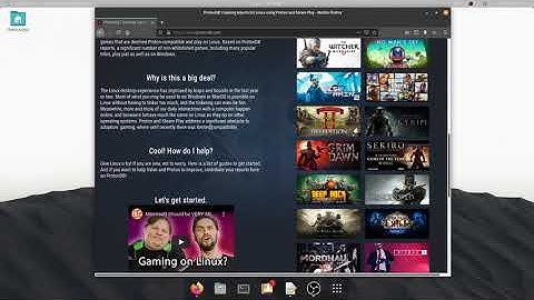 What is ProtonDB and Steam Proton? - Gaming with Linux!