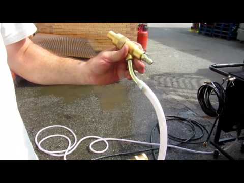 Sandblasting Pressure washer