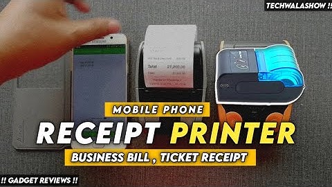 The Best Mobile Receipt Printer: Check out these amazing features!