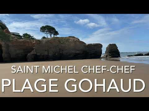 Plage de Gohaud - Saint Michel Chef-Chef - France (4K)