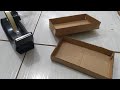 COMO FAZER CAIXINHAS PARA KITS COM CAIXA DE PAPELÃO / NATURA #NATURA