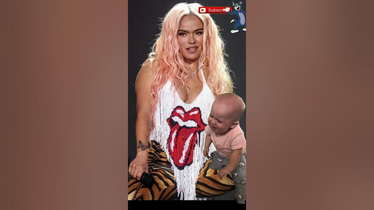 KAROL G - Papasito (Official Video) baby crying no #shorts