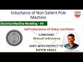 Modeling of EM 09: Inductance effect of Non-Salient Pole Machine By Dr Rajin M. Linus