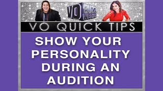 Mary Lynn Wissner - Show Your Personality During An Audition