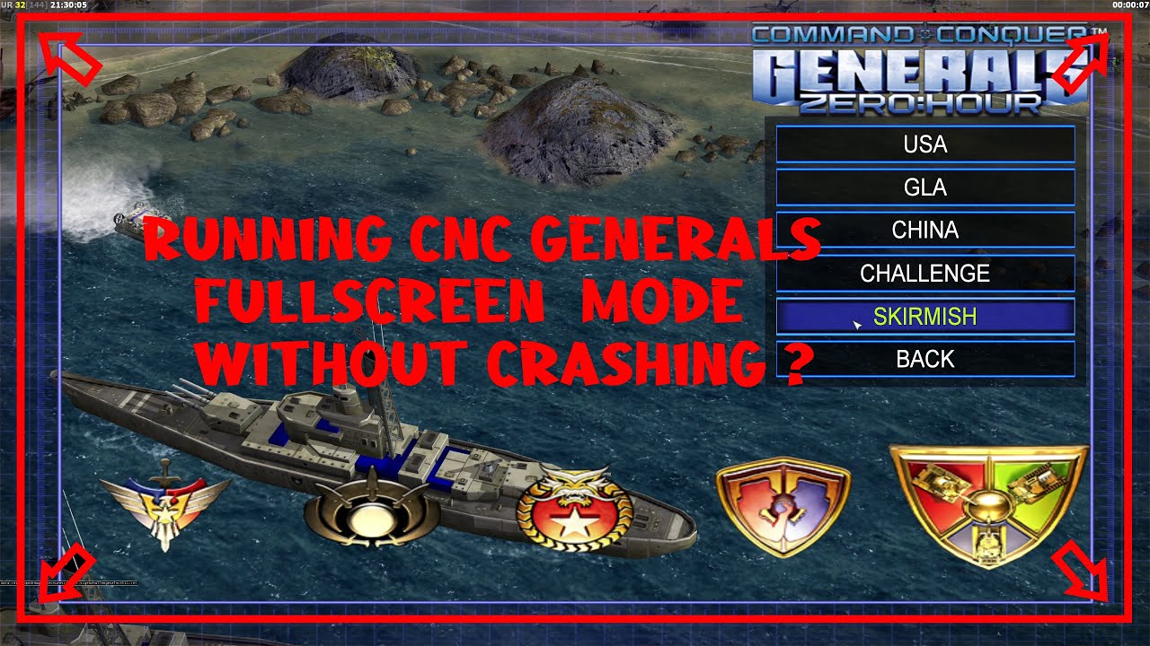 Generals zero hour error. Generals zero hour error