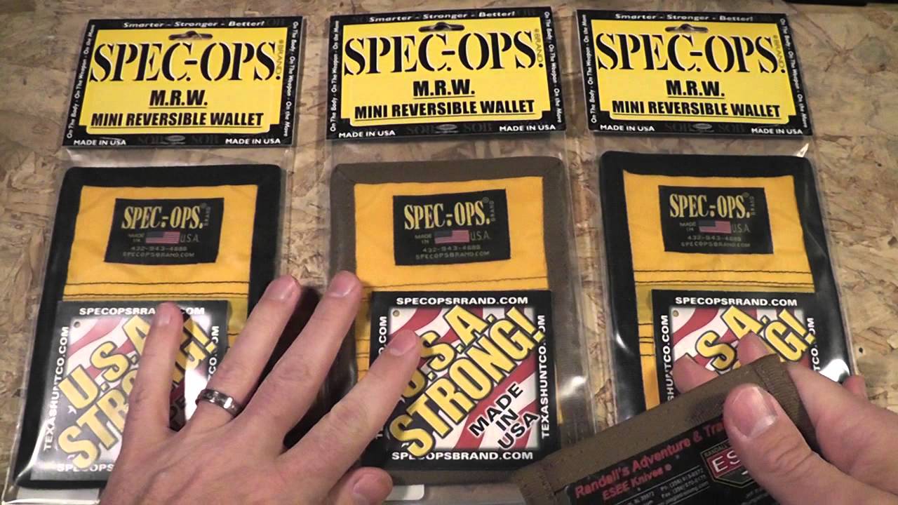 Spec-Ops M.R.W. Wallet Review (Giveaway Closed)