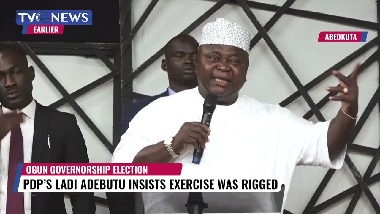 PDP’s Ladi Adebutu Insists Exercise Was Rigged