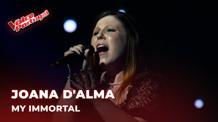 Joana D'Alma - "My Immortal" | Provas Cegas | The Voice Portugal 2024