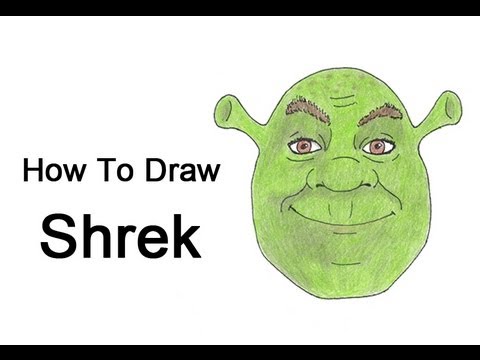 How to Draw Shrek - YouTube