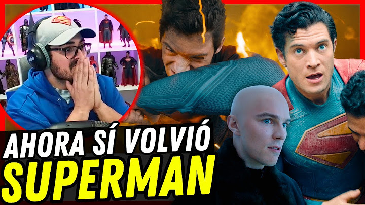 SUPERMAN!!! SUPERMAN!!! Esperando el TRÁILER y REACCIÓN en directo con vosotros!