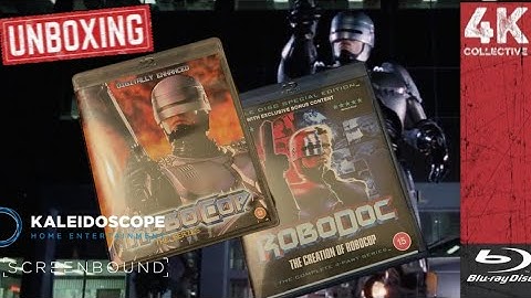 RoboDoc The Creation of Robocop and Robocop the tv series Blu-ray Unboxing