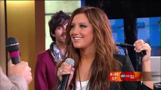 Ashley Tisdale - It&#39;s alright, it&#39;s OK (live 2009-06-16 Good Morning America)