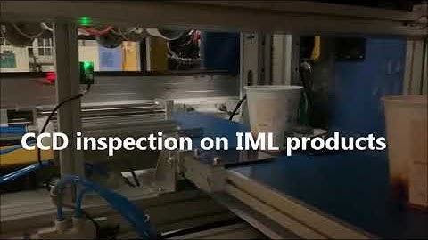 IML Vision inspection - Customs solutions  with your IML robot