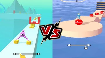 Stack Rider v/s Cube Surfer 3D  - New Big Update | Android iOS Gameplay