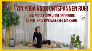 Download Lagu Yin yoga voor rug en onderrug - bindweefsel massage - Rug losmaken voor ontspanning! MP3