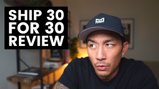 Write Everyday, Build An Audience, And Make More Money Online? (Ship 30 For 30 Course Review)