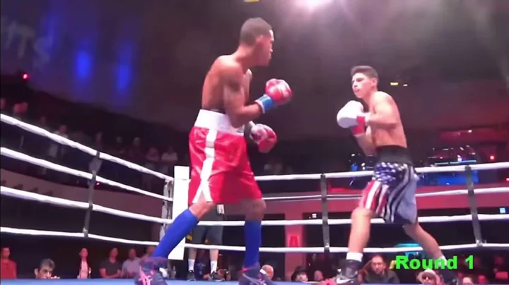 Ryan Garcia vs Jonathan Cruz Full fight HD (KO) In...