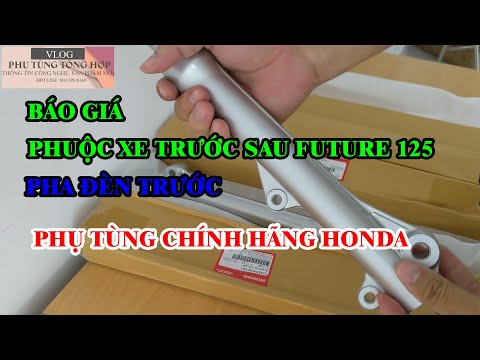 Phuộc trước sau Future 125 - Pha đèn trước hàng zin Honda