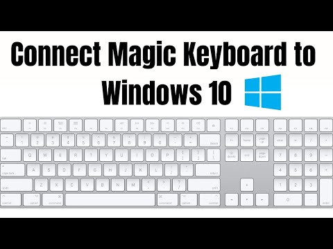 How to connect Magic / Apple Keyboard with Windows 10 - 2021? Easy and Detailed