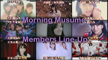 [2013-2018/Morning Musume] - Members Line-Up