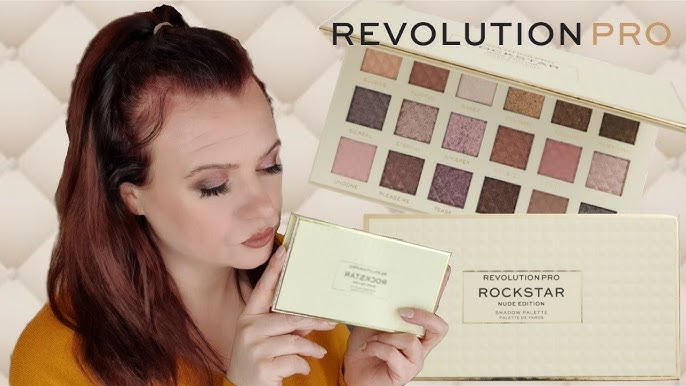 Revolution Pro Rockstar Eyeshadow Palette Noir Edition - Shop