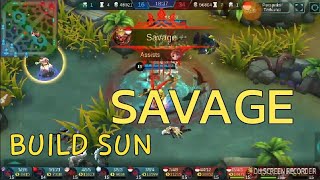 SUN SAVAGE #build sun mobile legend screenshot 5