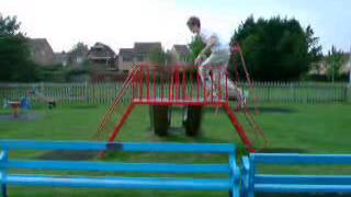 Scotts First Ever Parkour Video - 2005