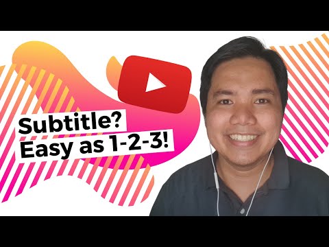 Video: Paano Maglagay Ng Mga Subtitle Sa Isang Video
