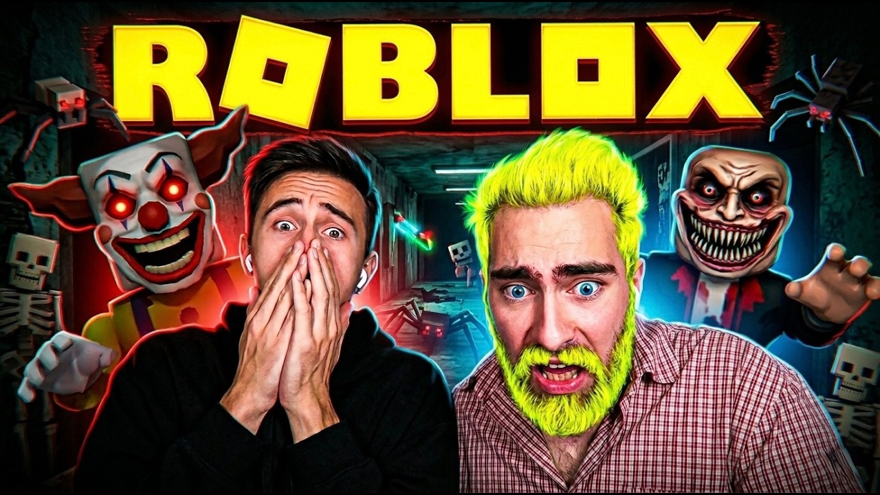 ИГРАЕМ В ХОРРОР РОБЛОКС ИГРЫ