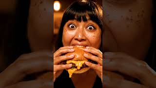 Just me, a burger, and peace of mind 🍔🌙 #shortvideo #shorts