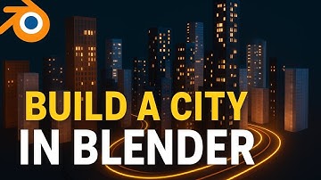 "How to Build a Realistic City in Blender | Beginner Tutorial"