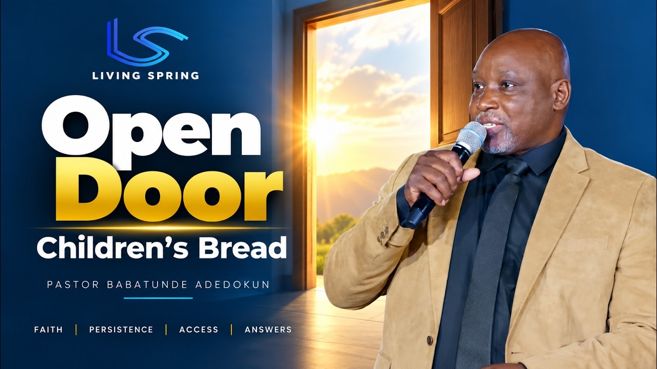 Open Door-Children's Bread | PastorTunde Adedokun | August 23, 2026 | Columbia