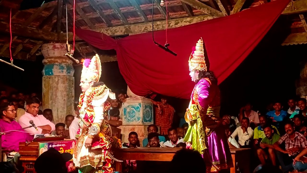 #शाब्दिक संघर्ष# सागर गावकर आणि #उदय मोर्ये# संयुक्त नाटक प्रचंडकेतू मायाजाल#