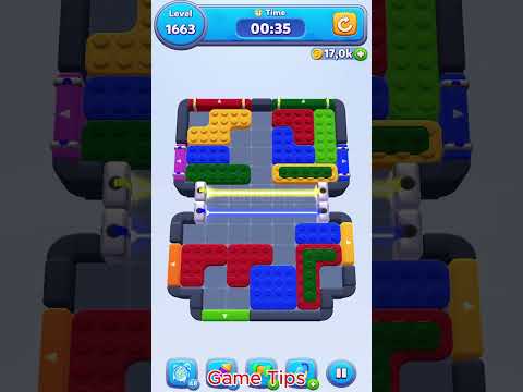Color Block Jam level 1663 Solution Walkthroug