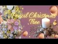 Decorating pencil Christmas tree from Argos