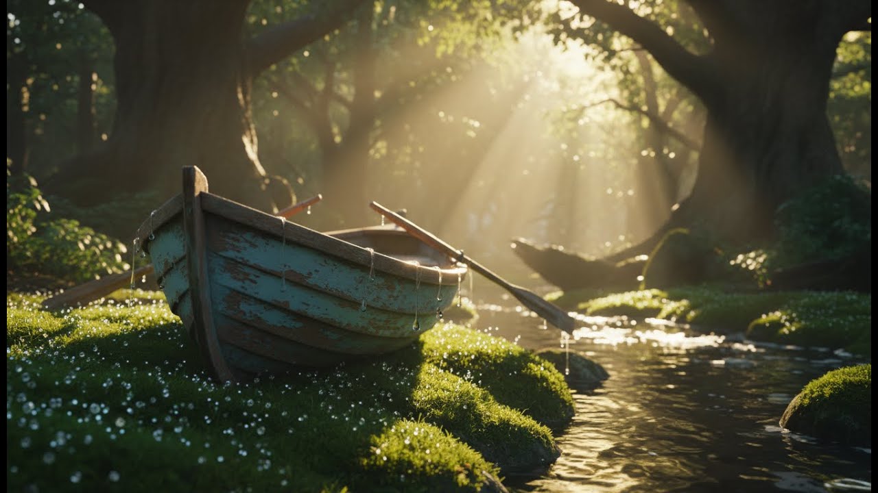 Relaxing 4K Static Forest Scene | Unreal Engine Style Ambient ...